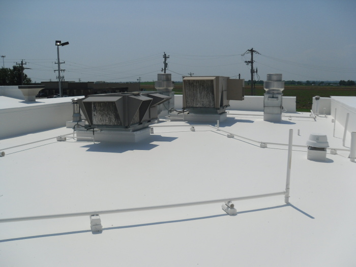 ER Systems Elastomeric Acrylic Roof Coating in Newcastle, OK - After Image