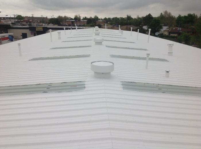 ER Systems Elastomeric Acrylic Roof Coating in Norman, OK - After Image